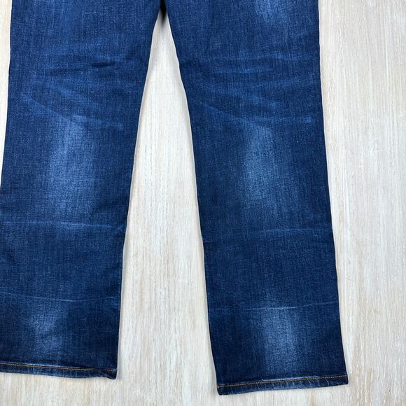 Cabi True Boyfriend Dark Wash Denim Straight Leg Mid Rise Jeans 4 Style 5494 - Picture 14 of 16